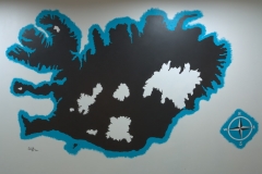 Artwork by JakoB of Iceland - hhostel.is